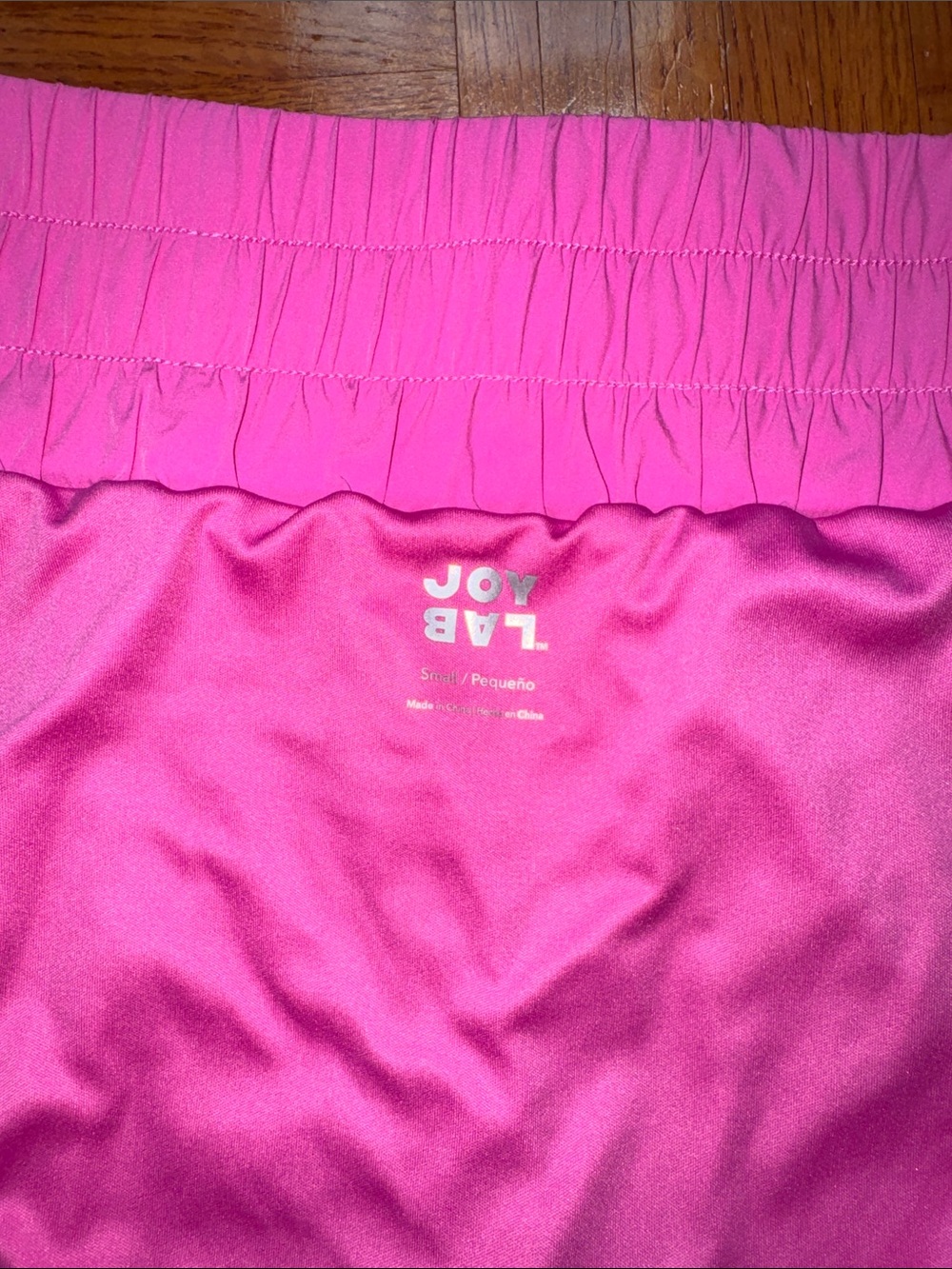 JoyLab Pink Women's Athletic Shorts with Elastic Waist - Picture 4 of 6